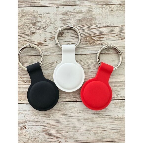 Holder Case for Apple AirTag Ultra Light Silicone Sleeve for Durable Anti-Scratc - Picture 3 of 4